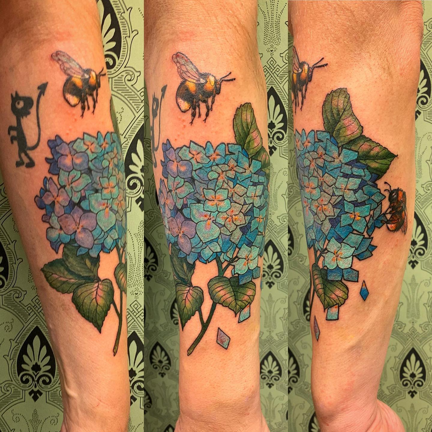 The Top 21 Hydrangea Tattoo designs