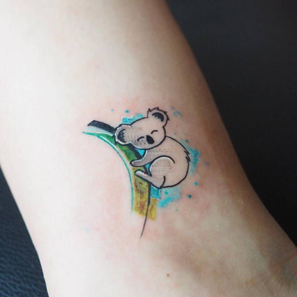 Unique Koala Tattoos with Meaning