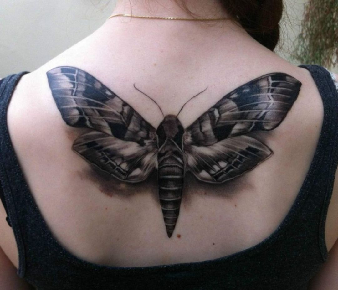 Intriguing Moth Tattoo Designs with Meanings